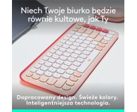 Logitech POP ICON Keys różowa - 1276195 - zdjęcie 7